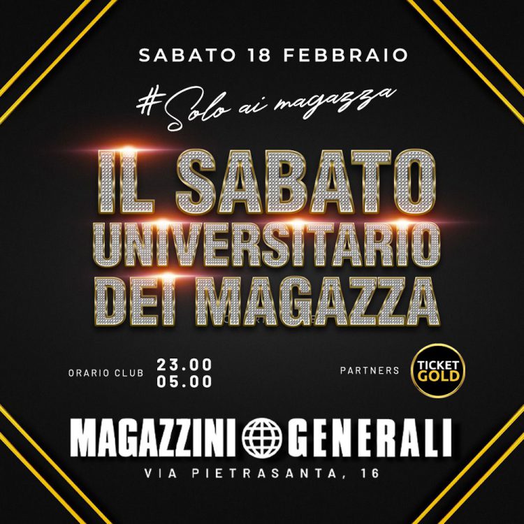 magazzini generali sabato